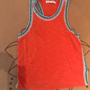 Free People XS Tank Crochet
